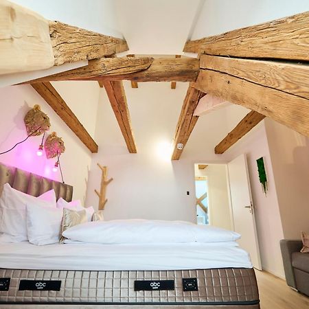 Wood World Luxury - Massage - Bergblick - Tranpolin- Parken Apartman Markdorf Kültér fotó