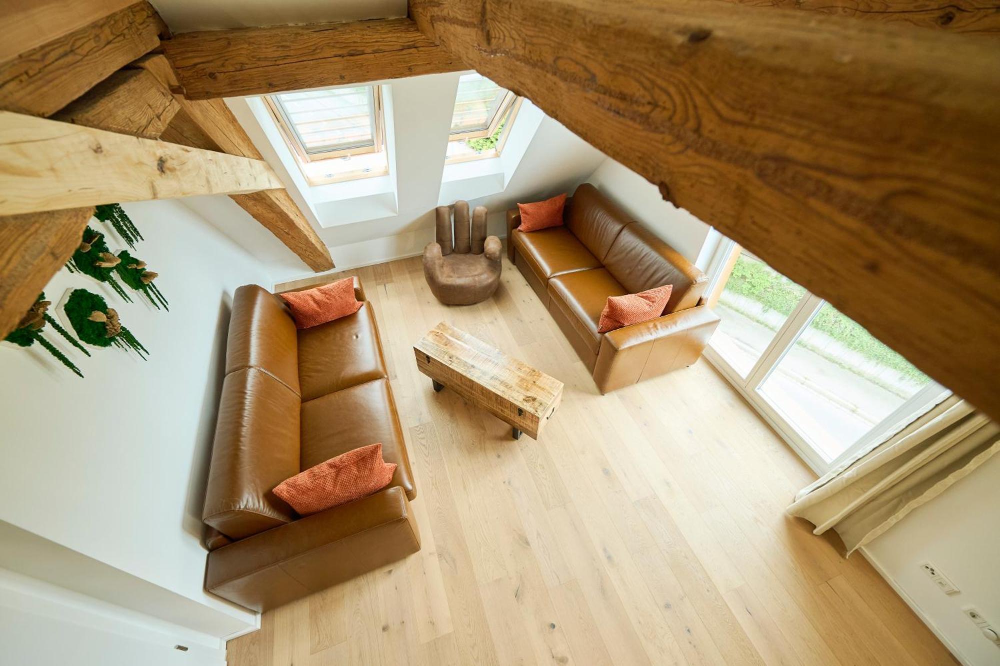Wood World Luxury - Massage - Bergblick - Tranpolin- Parken Apartman Markdorf Kültér fotó